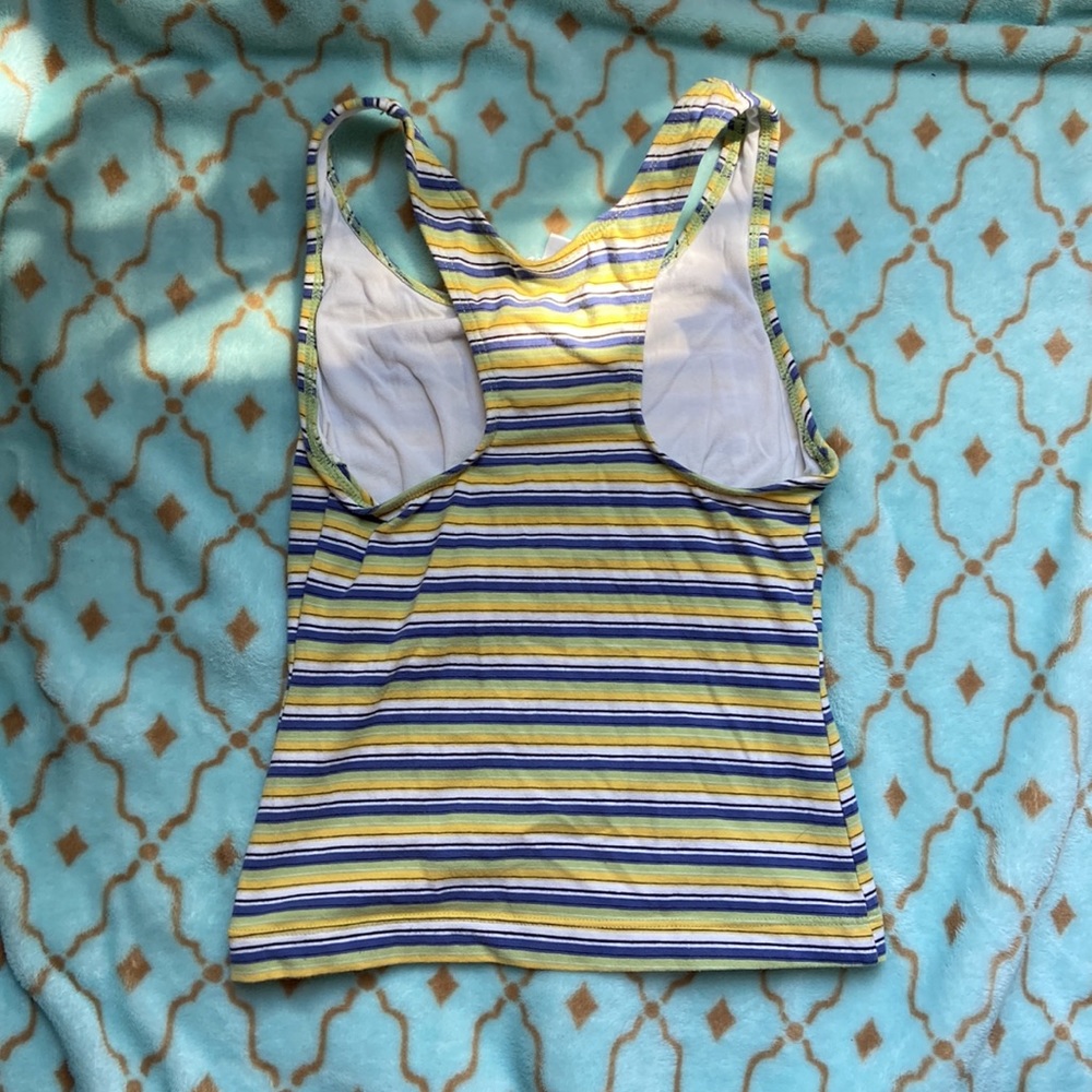 Striped Racerback Tank - Picture 2 of 3